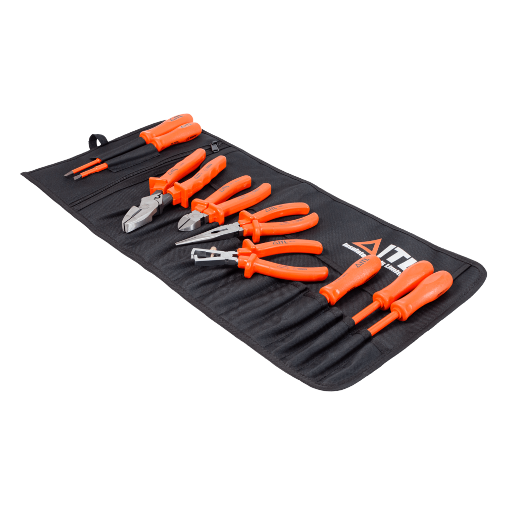1,000v Insulated 9pc Basic Tool Kit