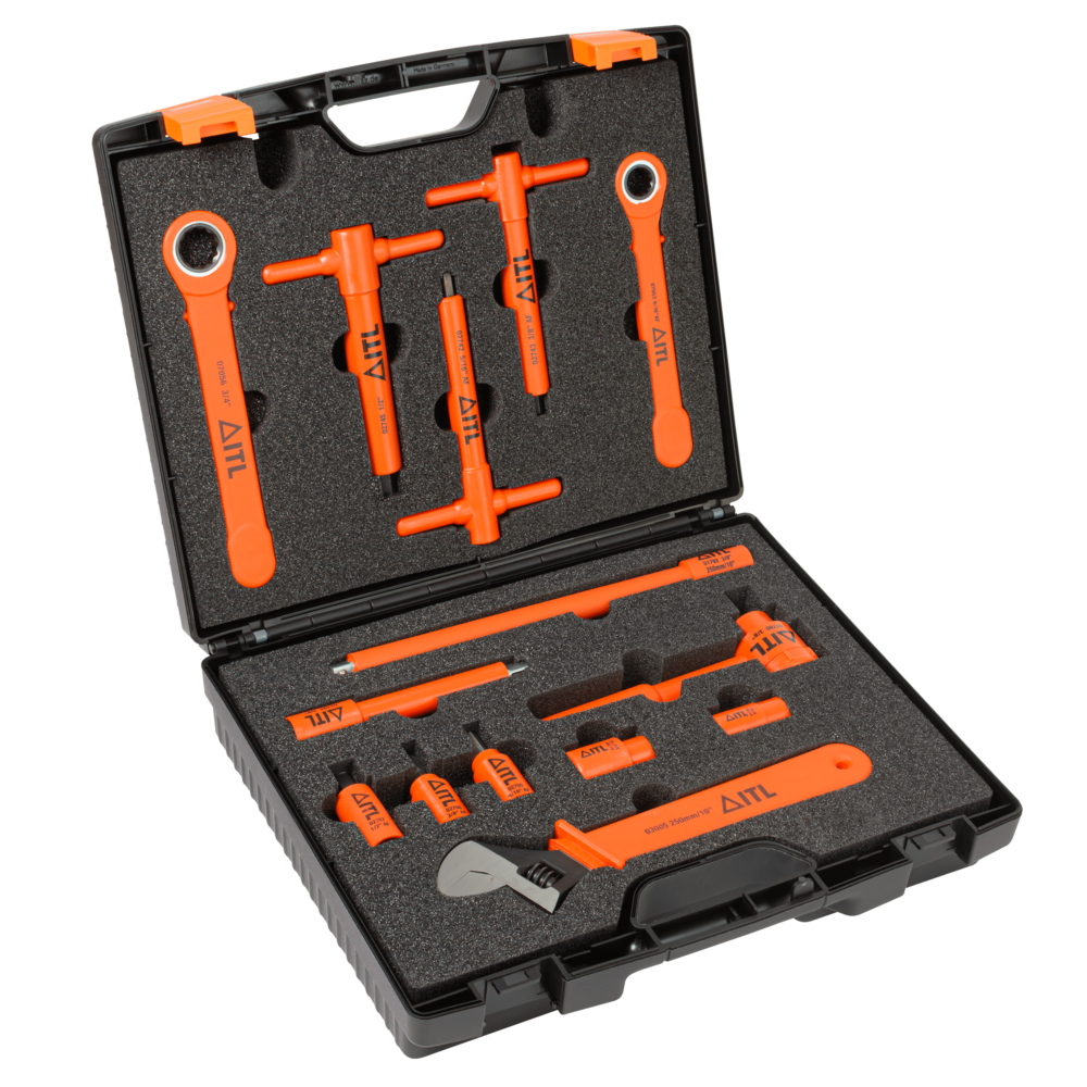 1,000v Insulated 14pc Power Utility Kit