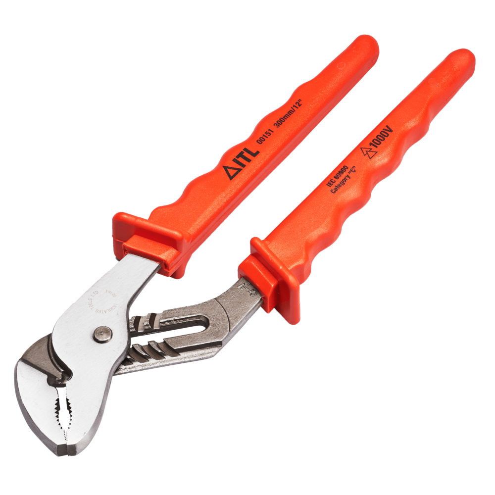 1,000v Insulated Groove Joint Pliers
