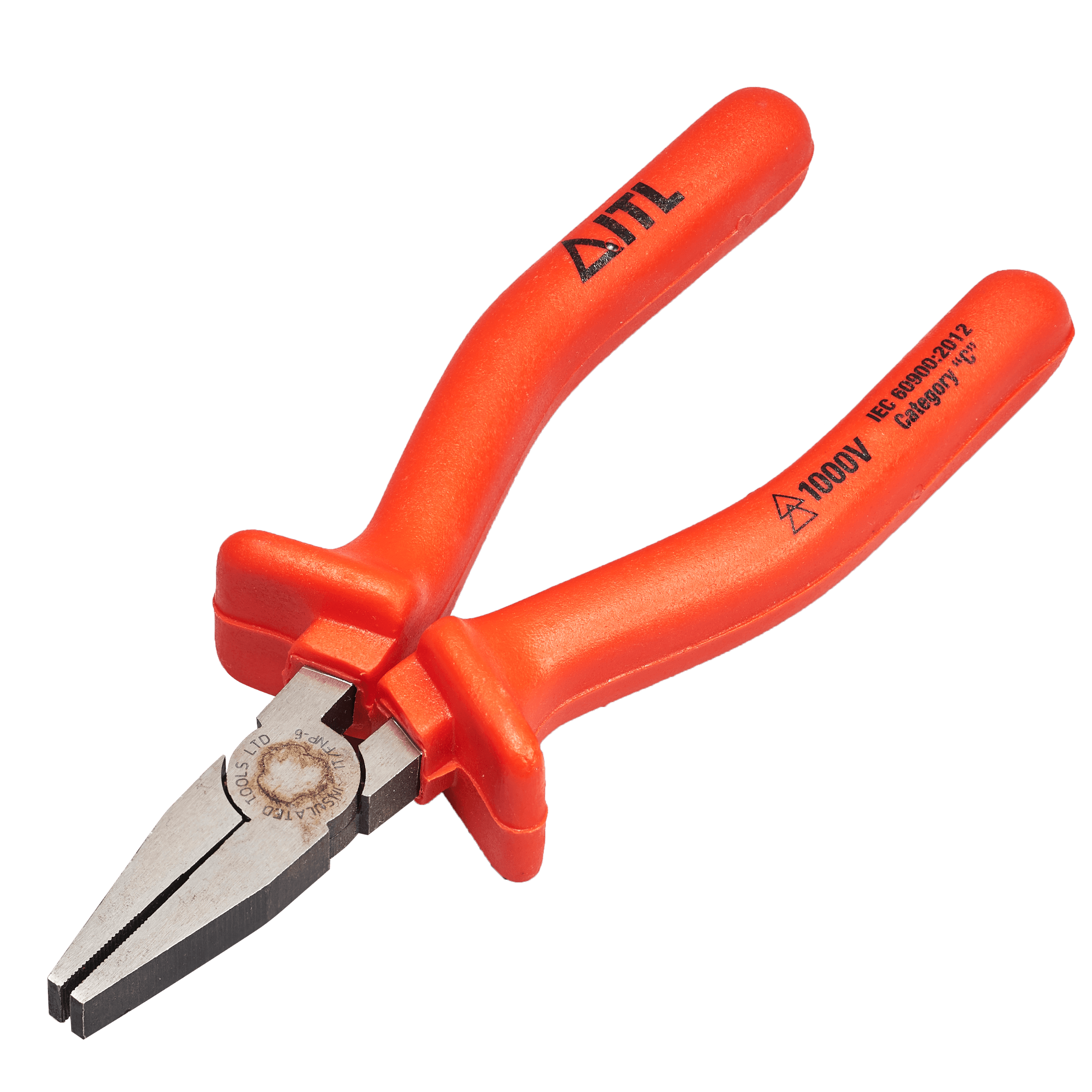 1,000v Insulated 6"/150mm Flat Nose Pliers