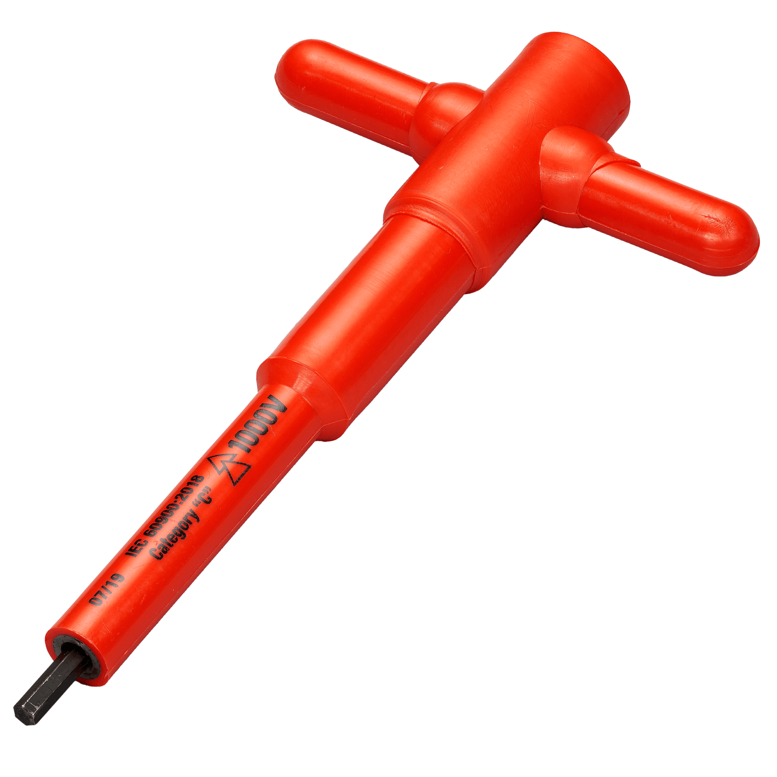 1,000v Insulated T-Handle Hex Key