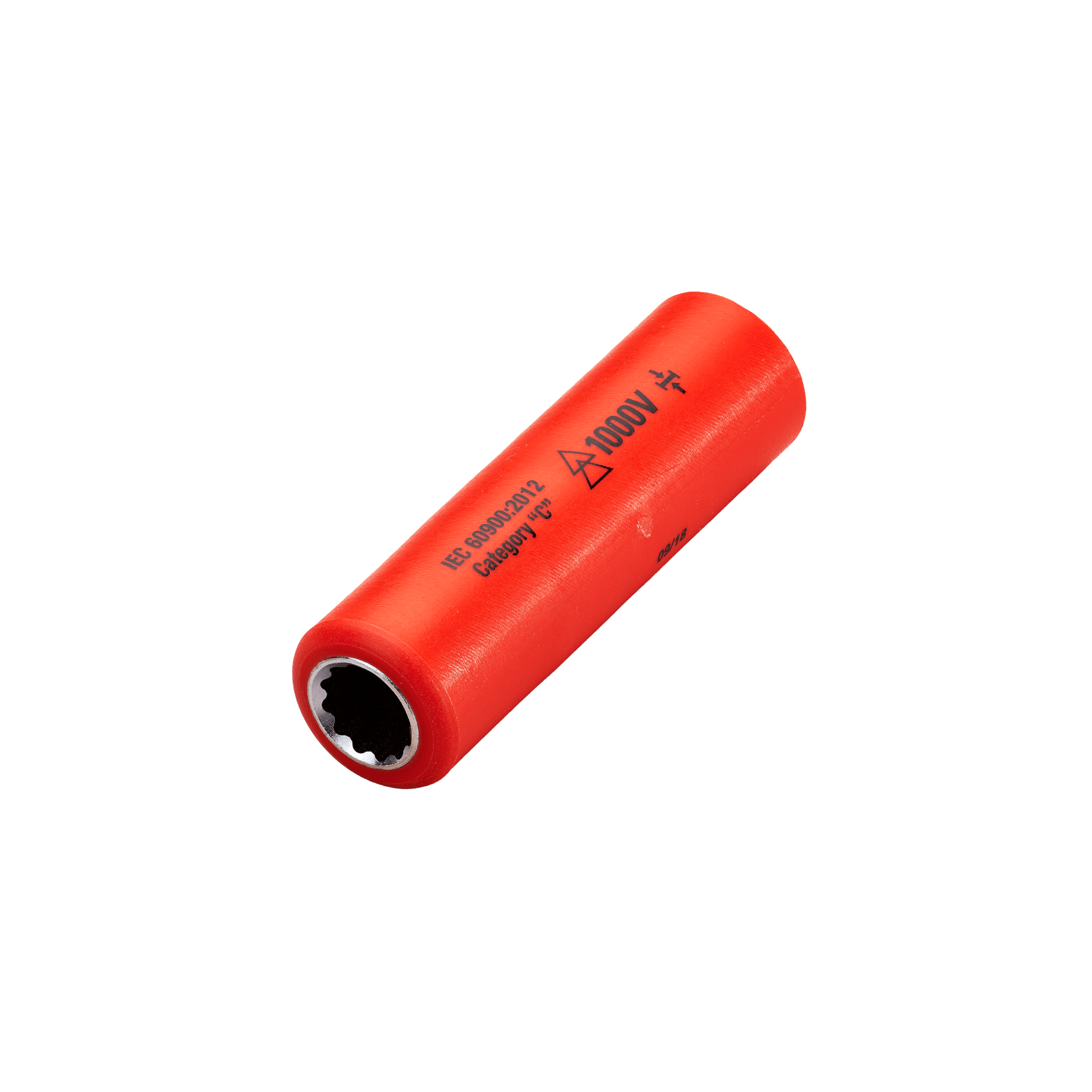 1,000v Insulated 1/4" Drive 12pt Deep Socket