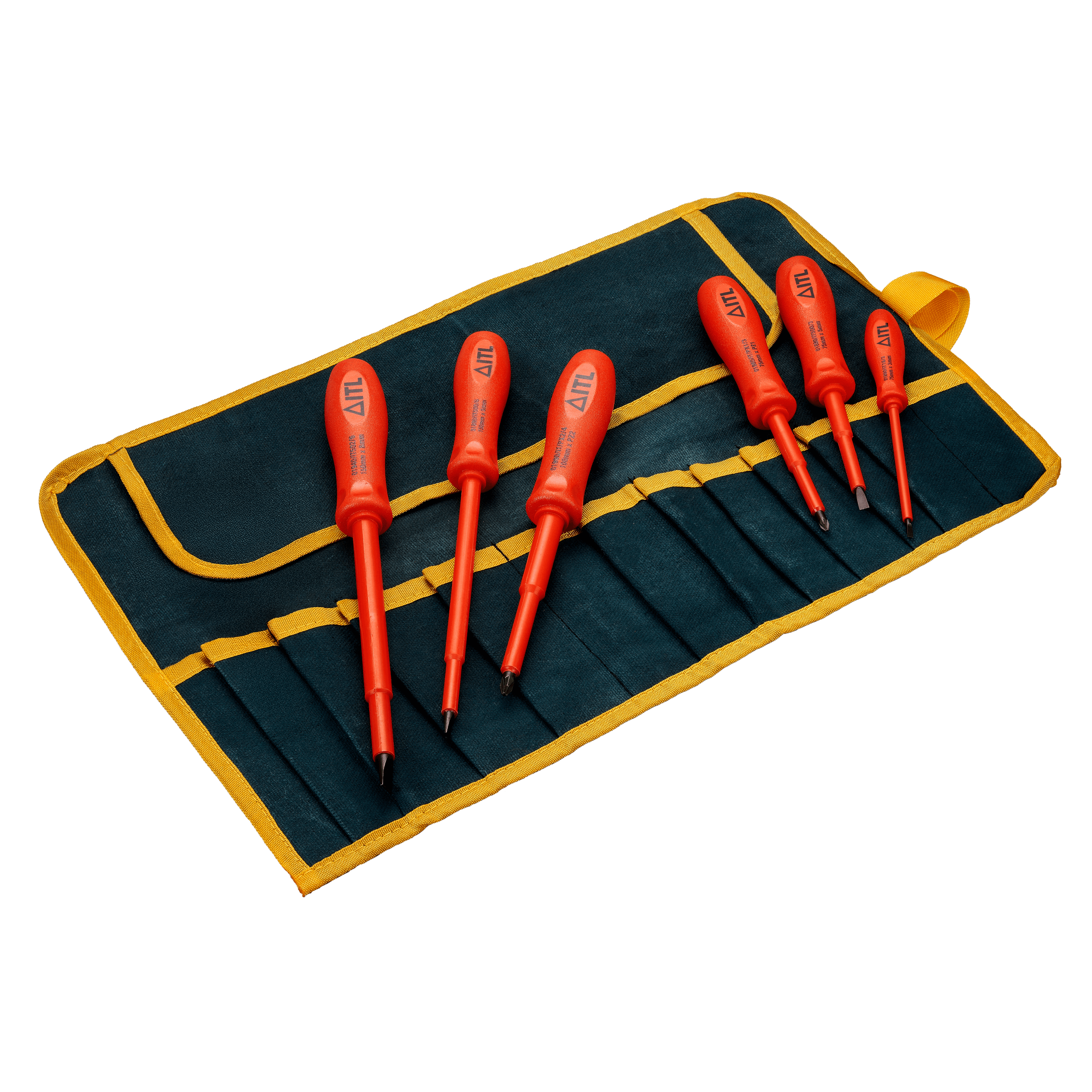1,000v Insulated 6pc Screwdriver Set (Slotted & Pozi)